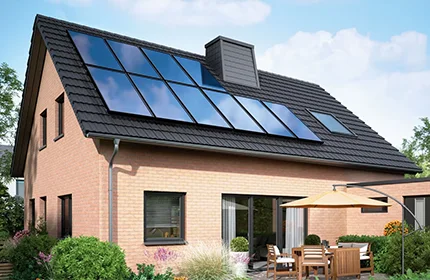 Photovoltaik Dachinstallation